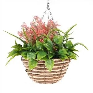 Zeleň Umelý kvetinový kôš