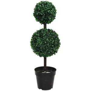 Umelohmotný stromček z umelého dreva